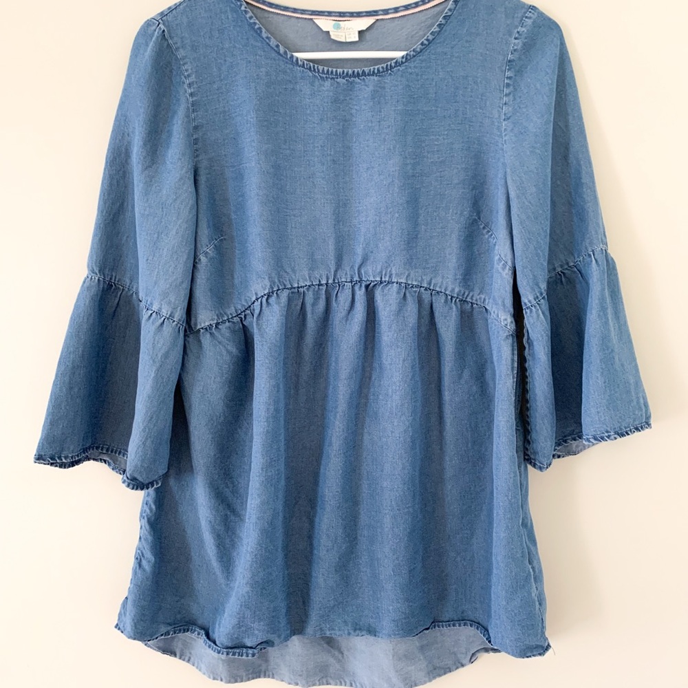 Boden Chambray Top - Size 6